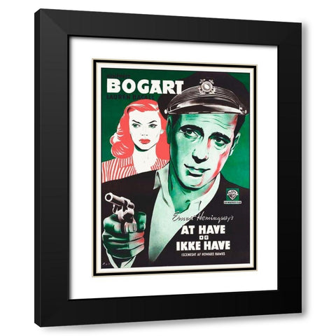 Dutch - To Have And Have Not Black Modern Wood Framed Art Print with Double Matting by Hollywood Photo Archive