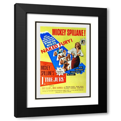 I, The Jury Black Modern Wood Framed Art Print with Double Matting by Hollywood Photo Archive