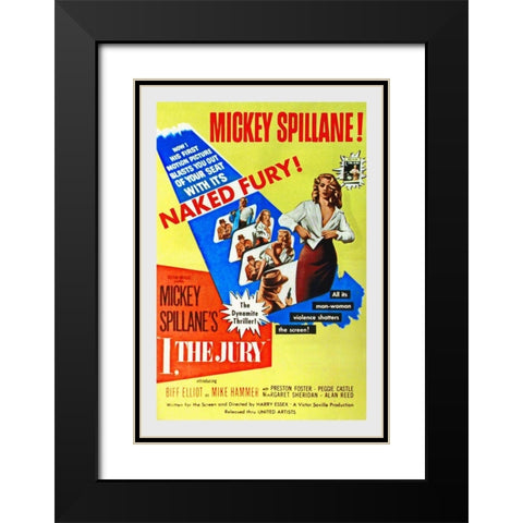 I, The Jury Black Modern Wood Framed Art Print with Double Matting by Hollywood Photo Archive