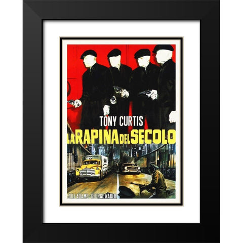 Italian - Bridges To Cross Black Modern Wood Framed Art Print with Double Matting by Hollywood Photo Archive