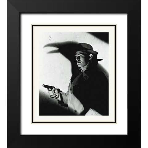 Promotional Still - This Gun For Hire Black Modern Wood Framed Art Print with Double Matting by Hollywood Photo Archive