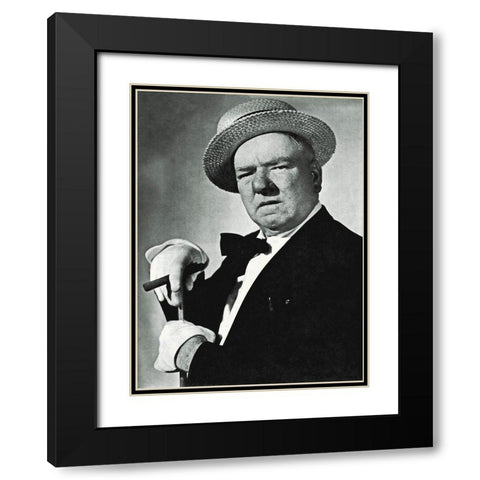 Promotional Still - WC Fields - Follow Me Boys Black Modern Wood Framed Art Print with Double Matting by Hollywood Photo Archive