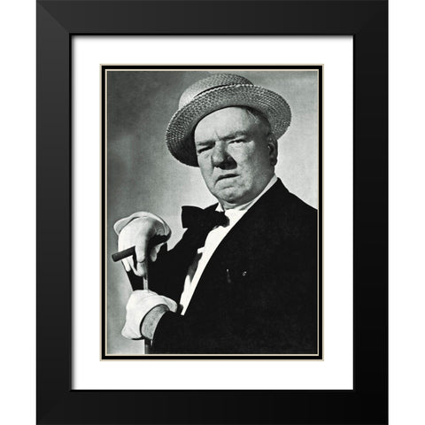 Promotional Still - WC Fields - Follow Me Boys Black Modern Wood Framed Art Print with Double Matting by Hollywood Photo Archive