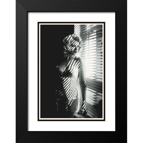 Promotional Stills - Film Noir Genre Black Modern Wood Framed Art Print with Double Matting by Hollywood Photo Archive