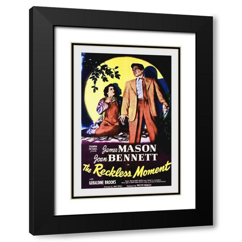 The Reckless Moment Black Modern Wood Framed Art Print with Double Matting by Hollywood Photo Archive