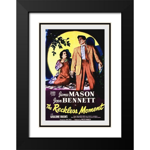 The Reckless Moment Black Modern Wood Framed Art Print with Double Matting by Hollywood Photo Archive