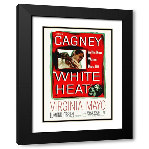 White Heat Black Modern Wood Framed Art Print with Double Matting by Hollywood Photo Archive