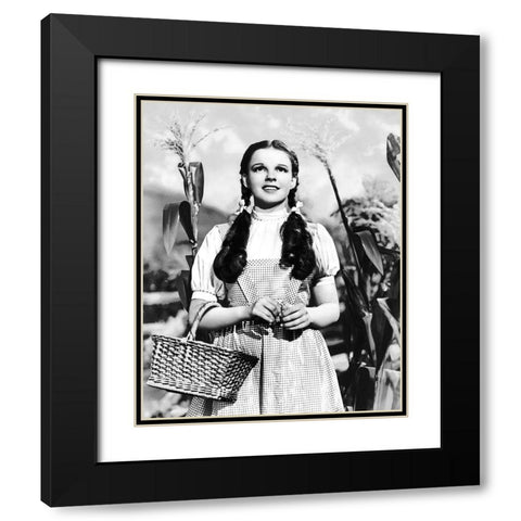 Judy Garland - Wizard of Oz Black Modern Wood Framed Art Print with Double Matting by Hollywood Photo Archive
