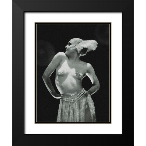 Metropolis - Maria Dance - Production Still Black Modern Wood Framed Art Print with Double Matting by Hollywood Photo Archive