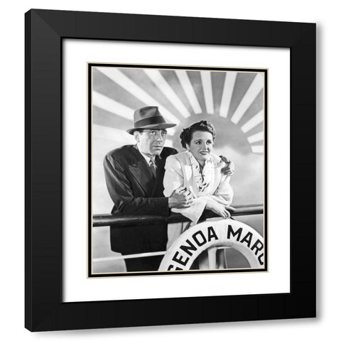 Mary Astor - Across the Pacific Black Modern Wood Framed Art Print with Double Matting by Hollywood Photo Archive