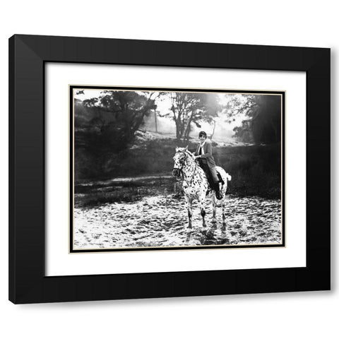 Mary Astor Black Modern Wood Framed Art Print with Double Matting by Hollywood Photo Archive