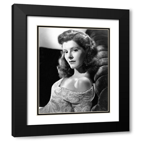 Micheline Cheirel Black Modern Wood Framed Art Print with Double Matting by Hollywood Photo Archive