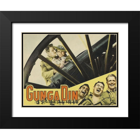 Cary Grant - Gunga Din Black Modern Wood Framed Art Print with Double Matting by Hollywood Photo Archive