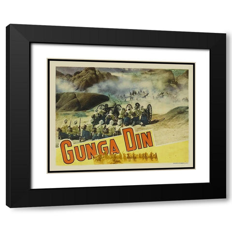 Cary Grant - Gunga Din Black Modern Wood Framed Art Print with Double Matting by Hollywood Photo Archive