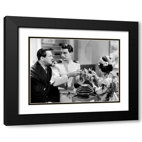 Cary Grant - Madame Butterfly Black Modern Wood Framed Art Print with Double Matting by Hollywood Photo Archive