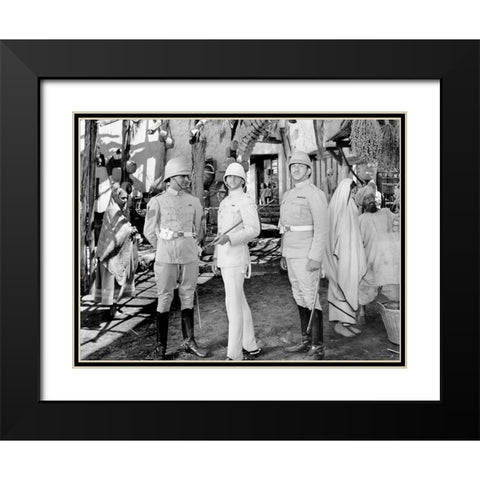 Cary Grant  - Gunga Din Black Modern Wood Framed Art Print with Double Matting by Hollywood Photo Archive