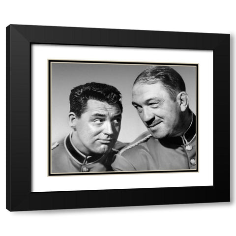 Cary Grant  - Gunga Din Black Modern Wood Framed Art Print with Double Matting by Hollywood Photo Archive