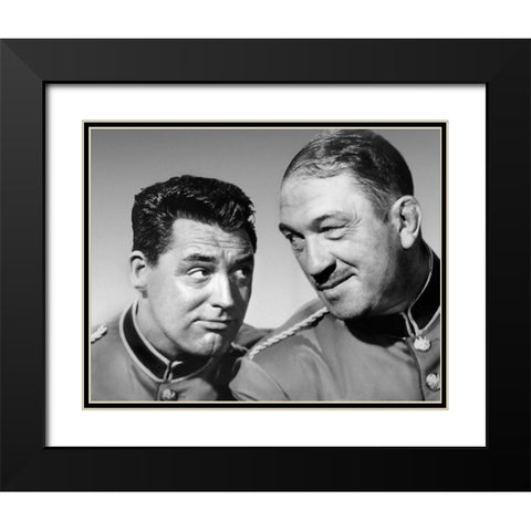 Cary Grant  - Gunga Din Black Modern Wood Framed Art Print with Double Matting by Hollywood Photo Archive