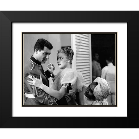 Cary Grant  - Gunga Din Black Modern Wood Framed Art Print with Double Matting by Hollywood Photo Archive