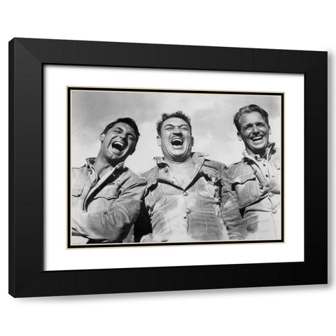 Cary Grant  - Gunga Din Black Modern Wood Framed Art Print with Double Matting by Hollywood Photo Archive