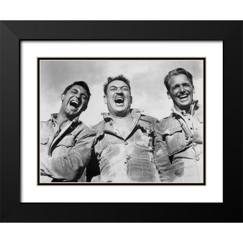Cary Grant  - Gunga Din Black Modern Wood Framed Art Print with Double Matting by Hollywood Photo Archive
