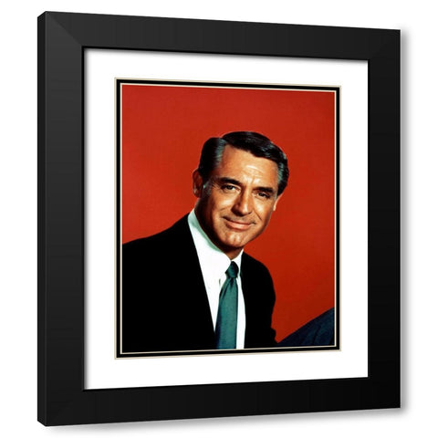Cary Grant - North By Northwest Black Modern Wood Framed Art Print with Double Matting by Hollywood Photo Archive