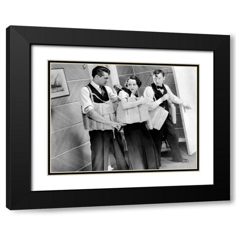 Cary Grant - Gambling Ship Black Modern Wood Framed Art Print with Double Matting by Hollywood Photo Archive
