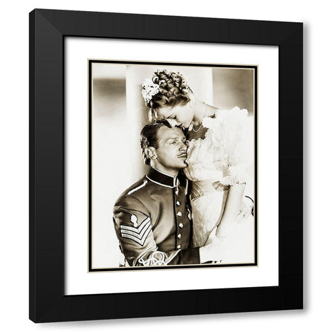 Cary Grant - Gunga Din Black Modern Wood Framed Art Print with Double Matting by Hollywood Photo Archive
