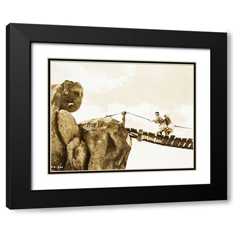 Cary Grant - Gunga Din Black Modern Wood Framed Art Print with Double Matting by Hollywood Photo Archive