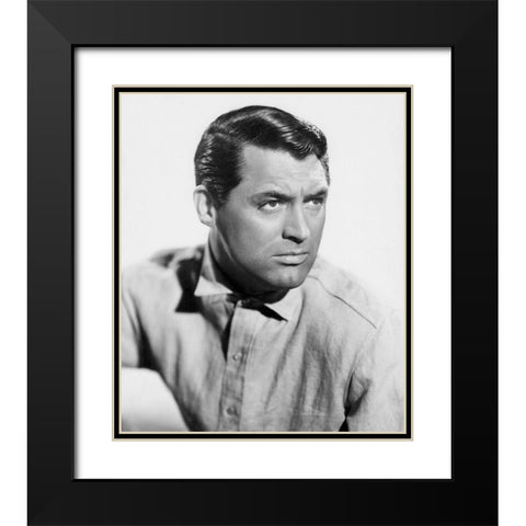Cary Grant - Talk of the Town Black Modern Wood Framed Art Print with Double Matting by Hollywood Photo Archive