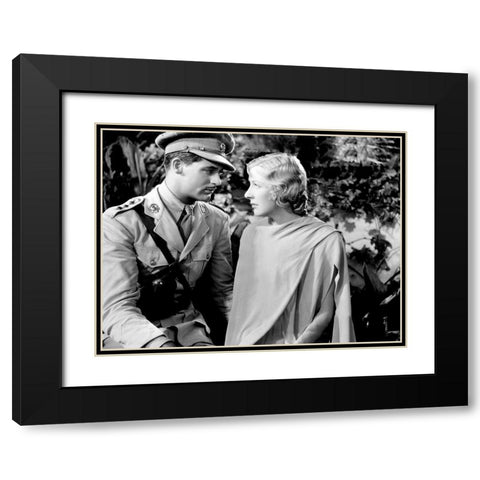 Cary Grant - Last Outpost Black Modern Wood Framed Art Print with Double Matting by Hollywood Photo Archive