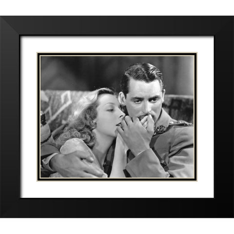 Cary Grant - Last Outpost Black Modern Wood Framed Art Print with Double Matting by Hollywood Photo Archive