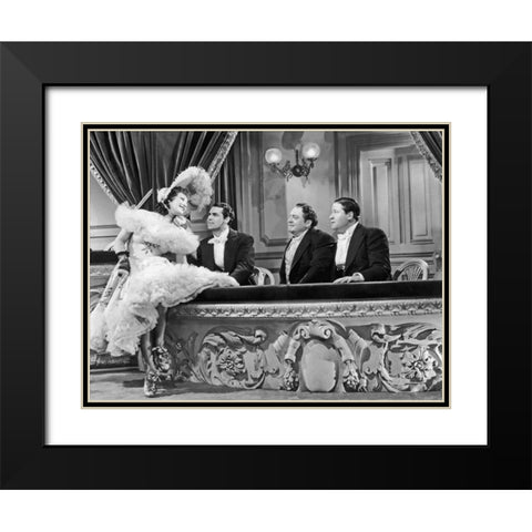 Cary Grant - The Toast of New York Black Modern Wood Framed Art Print with Double Matting by Hollywood Photo Archive