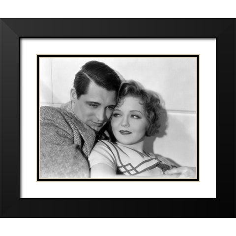 Cary Grant - The Woman Accused Black Modern Wood Framed Art Print with Double Matting by Hollywood Photo Archive