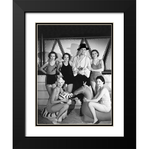 Cary Grant - The Woman Accused Black Modern Wood Framed Art Print with Double Matting by Hollywood Photo Archive