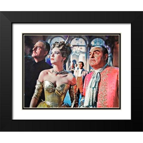 Cary Grant - To Catch A Thief Black Modern Wood Framed Art Print with Double Matting by Hollywood Photo Archive