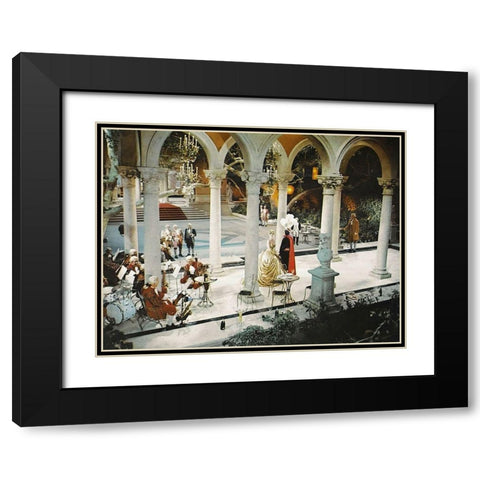 Cary Grant - To Catch A Thief Black Modern Wood Framed Art Print with Double Matting by Hollywood Photo Archive