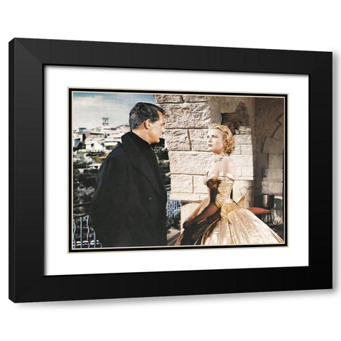 Cary Grant - To Catch A Thief Black Modern Wood Framed Art Print with Double Matting by Hollywood Photo Archive