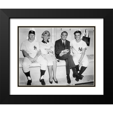Cary Grant - That Touch of Mink Black Modern Wood Framed Art Print with Double Matting by Hollywood Photo Archive