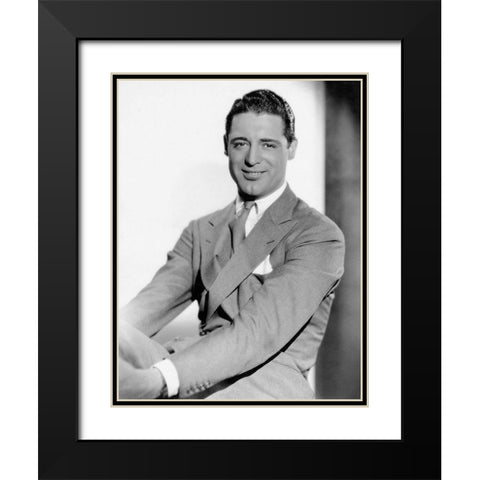 Cary Grant - Alice in Wonderland Black Modern Wood Framed Art Print with Double Matting by Hollywood Photo Archive