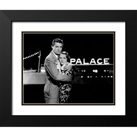 Cary Grant - Gambling Ship Black Modern Wood Framed Art Print with Double Matting by Hollywood Photo Archive