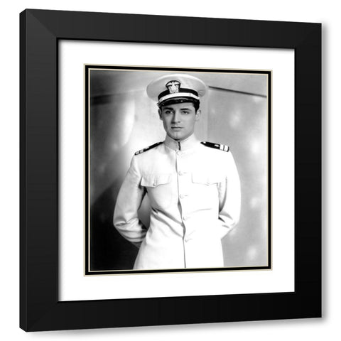 Cary Grant - Madame Butterfly Black Modern Wood Framed Art Print with Double Matting by Hollywood Photo Archive