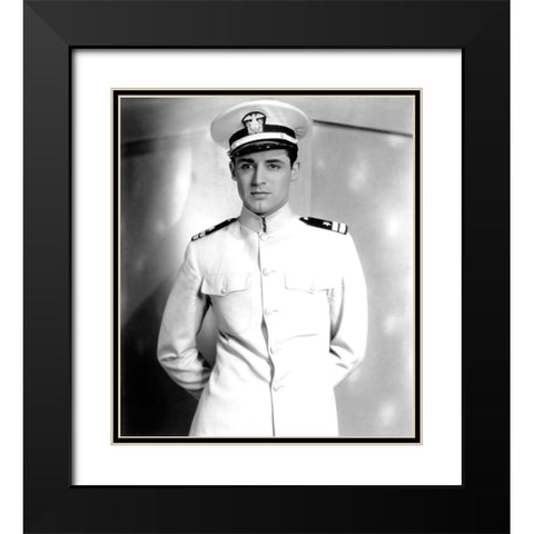 Cary Grant - Madame Butterfly Black Modern Wood Framed Art Print with Double Matting by Hollywood Photo Archive