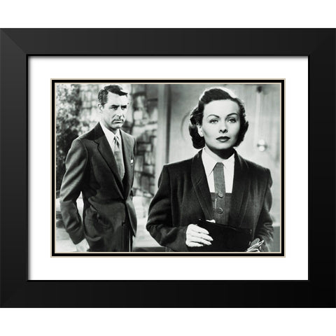 Cary Grant - People Will Talk Black Modern Wood Framed Art Print with Double Matting by Hollywood Photo Archive