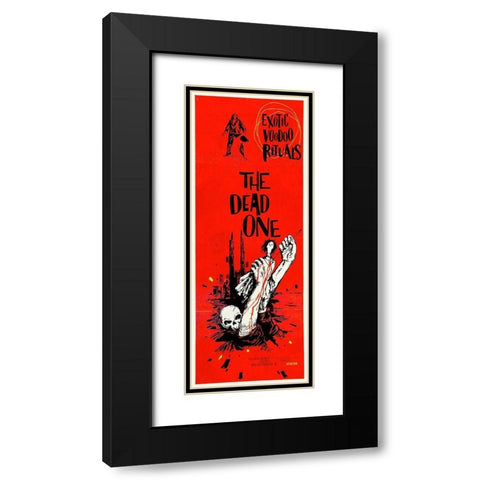 Dead One Black Modern Wood Framed Art Print with Double Matting by Hollywood Photo Archive