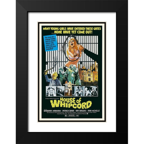 House fo Whipcord - Barbara Markham Black Modern Wood Framed Art Print with Double Matting by Hollywood Photo Archive