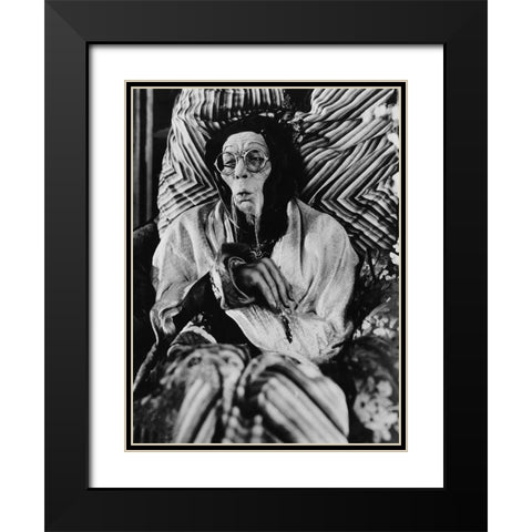 The Black Sheep Black Modern Wood Framed Art Print with Double Matting by Hollywood Photo Archive