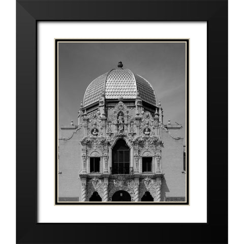 Garfield Park Golden Dome Fieldhouse Chicago Illinois Black Modern Wood Framed Art Print with Double Matting by Highsmith, Carol