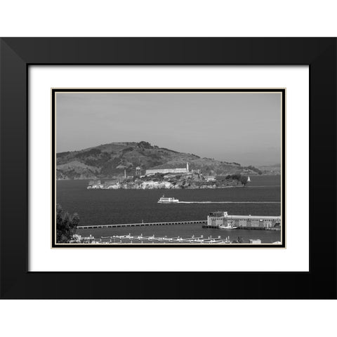 Alcatraz Island San Francisco California Black Modern Wood Framed Art Print with Double Matting by Highsmith, Carol