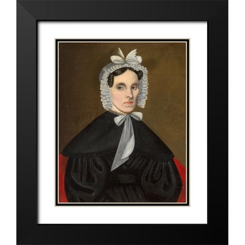 Sally Avery Olds Black Modern Wood Framed Art Print with Double Matting by Wade, Jeptha Homer
